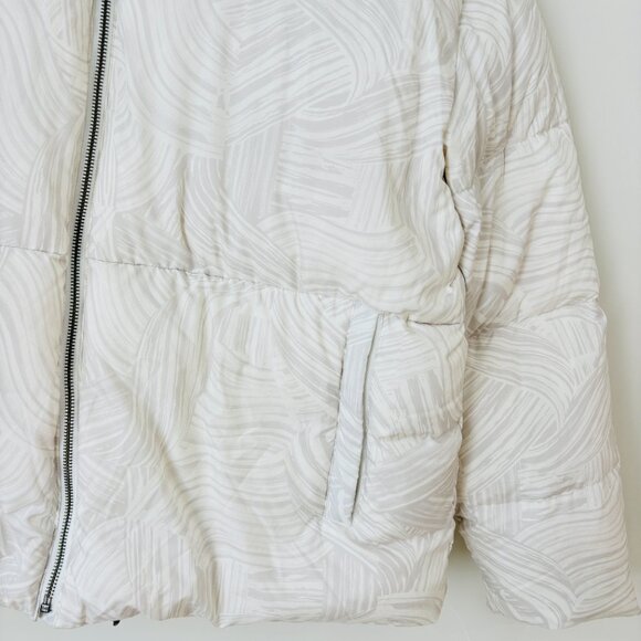 Garnet Hill Womens Goose Down Puffer Jacket Size XL - Picture 4 of 12